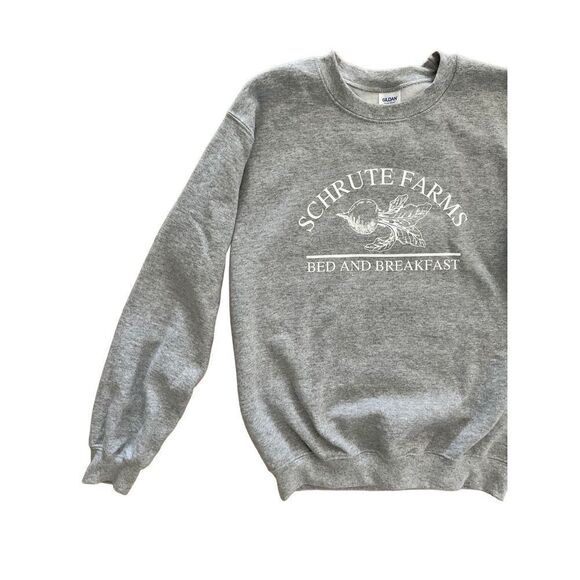 Schrutte bed and breakfast crewneck pullover size small - Picture 5 of 7